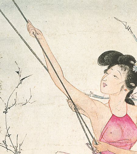 绥江县-胡也佛的仕女画和最知名的金瓶梅秘戏图